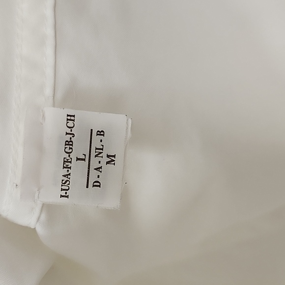 BRUNELLO CUCINELLI  MONILI TRIM WHITE BLOUSE Size Large - Picture 8 of 17